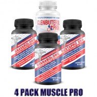 PACK VIP PRO MUSCLE 4 PRODUITS PHARMASTEROLS